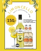 Limoncello Cocktailpakke Villa Cardea Limoncello 70 cl & Fentimans Valencian Orange Tonicwater 2x50 cl