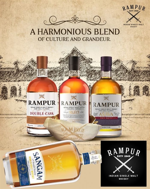 Vores Whiskyblogger Jan Autzen smager på Rampur Whisky fra Indien