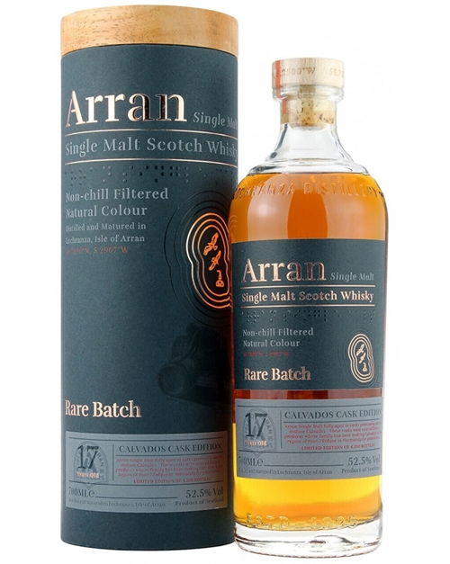 Køb Arran 17 år Rare Batch Calvados Cask» Fri Fragt*