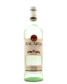 Bacardi Superior Ron Carta Blanca Original Premium Hvid Rom 300 cl 37,5%