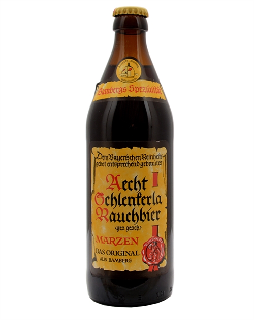 Heller-Brau Schlenkerla Marzen Aecht Schlenkerla Rauchbier Tysk Røget øl 500 ml 5,1%