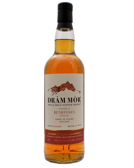 Benrinnes 10 år Dram Mor Speyside Single Malt Scotch Whisky 70 cl 54,3%