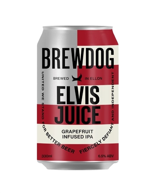 Brewdog Elvis Juice Grapefruit Infused IPA DÅSE India Pale Ale 33 cl 6,5%