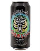 Motörhead Overkill Pilsner 440 ml 4,1%