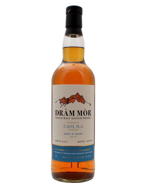 Caol Ila 9 år Dram Mor Islay Single Malt Scotch Whisky 70 cl 55,2%