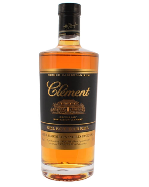 Clement Rhum Vieux Agricole Select Barrel Martinique Rom 70 cl 40%