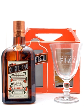 Cointreau Fizz Gaveæske m. Glas 70 cl 40%