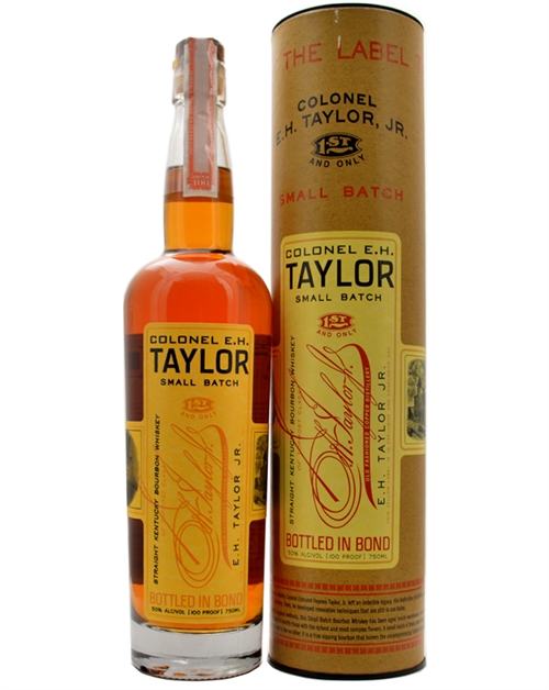 Colonel E H Taylor JR. Small Batch 100 proof Kentucky Straight Bourbon Whiskey