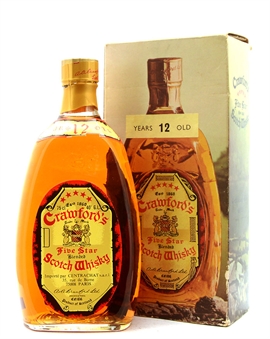 Crawfords 12 år Five Star Blended Scotch Whisky 40%