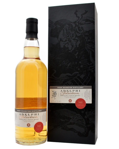 Deanston 2013/2024 Adelphi Selection 10 år Single Highland Malt Whisky 58,2%