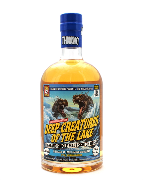 Inchmurrin 10 år Deep Creatures Of The Lake Whiskyheroes Single Highland Malt Scotch Whisky