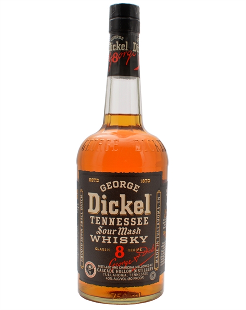 George Dickel Nr. 8 Tennessee Sour Mash 80 Proof Whisky 75 cl 40%