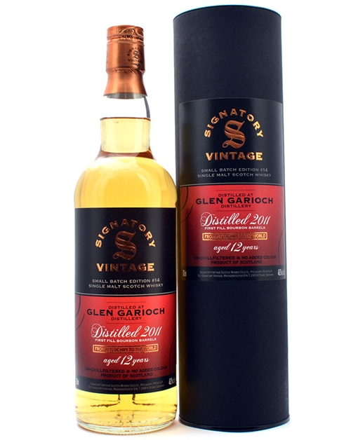 Glen Garioch 2011/2023 Signatory Small Batch 12 år Single Highland Malt Whisky 48,2%