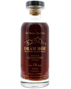 Glenrothes 18 år Dram Mor Speyside Single Malt Scotch Whisky 55,2%