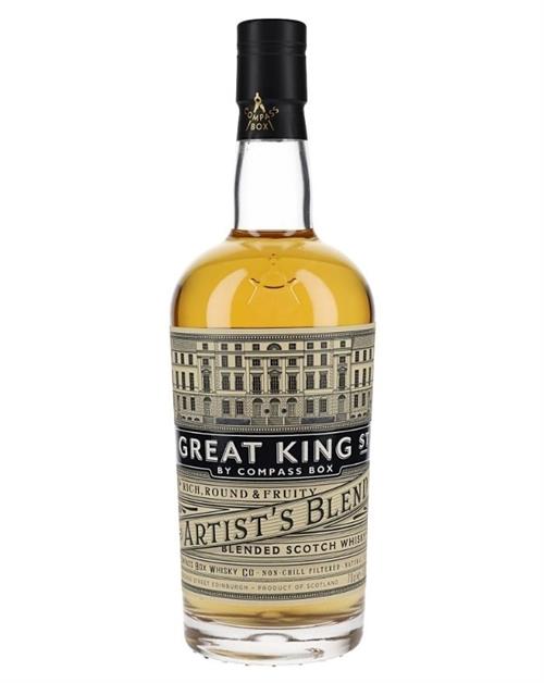Great King St. Compass Box Blended Scotch Whisky indeholder 70 centiliter med 43 procent alkohol