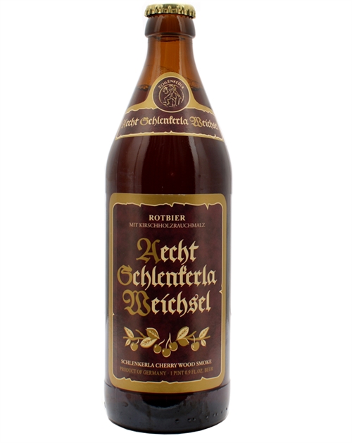 Heller-Brau Aecht Schlenkerla Weichsel Rotbier Tysk Rød Øl 500 ml 4,6%