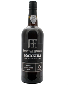 Henriques & Henriques 5 år Maderia Full Rich Madeiravin 75 cl 19%