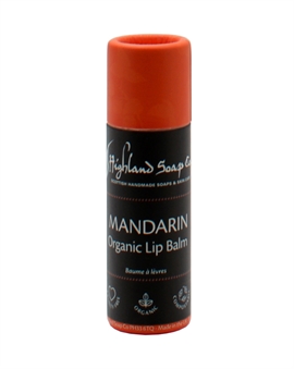 Highland Soap Co Mandarin Økologisk Læbepomade 12ml