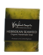 Highland Soap Co Hebridean Seaweed Økologisk Håndlavet Sæbeblok 150g