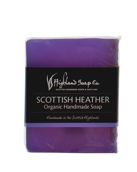 Highland Soap Co Scottish Heather Økologisk Håndlavet Sæbeblok 150g