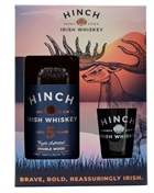 Hinch 5 år Double Wood Irish Whiskey Pakke med 1 Glas 70 cl 43%