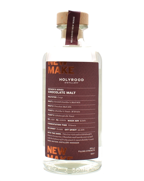 Holyrood Brewers Series NM03 Chocolate Malt New Make 50 cl 60%