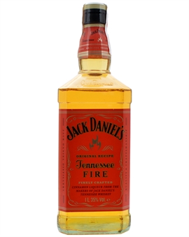 Jack Daniels FIRE 1 liter with Tennessee Sour Mash Whiskey 100cl 35%