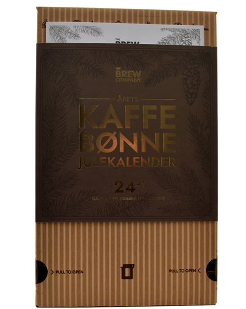 Kaffe Bønne Julekalender Premium 2024 - 25 kaffeposer