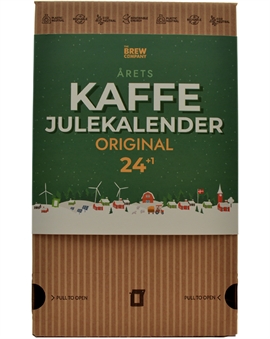 Kaffe Julekalender 2024 Original med Landskab - 25 kaffeposer