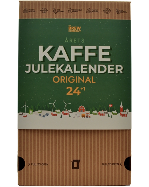 Kaffe Julekalender 2024 Original med Landskab - 25 kaffeposer