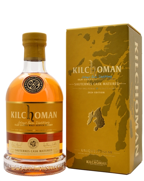 Kilchoman Sauternes Cask Matured 2024 Edition Single Islay Malt Whisky