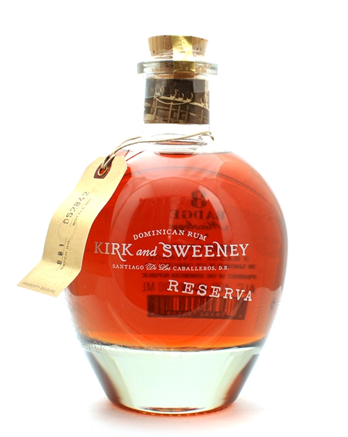 Kirk & Sweeney Reserva Dominikanske Republik Rom 70 cl 40%