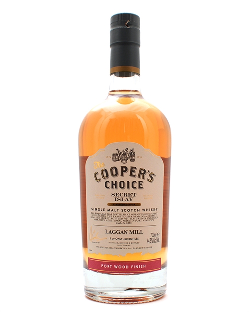 Laggan Mill 2021 Coopers Choice Cask No. 3353 Secret Islay Single Malt Scotch Whisky 70 cl 44,5%