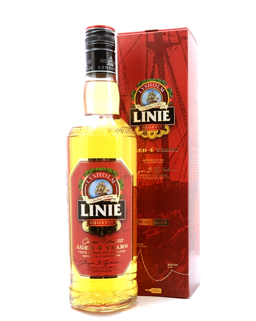 Lysholm Linie Christmas Edition 2021 Norsk Akvavit 70 cl 41,5%