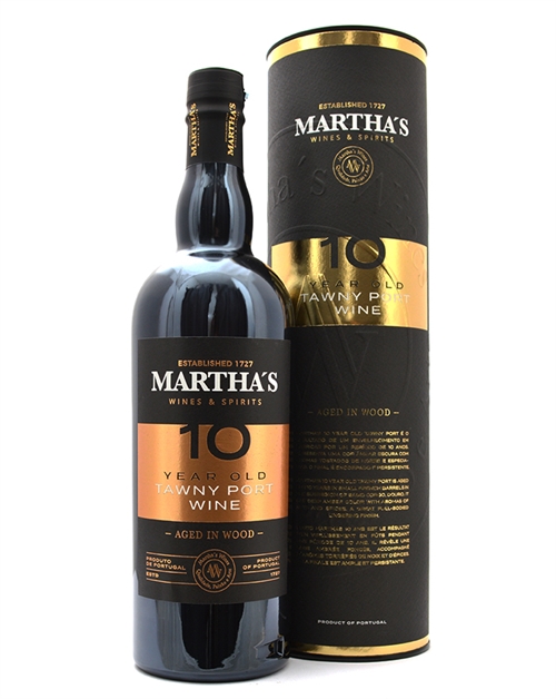 Marthas 10 år Tawny Portvin 75 cl 19,5%