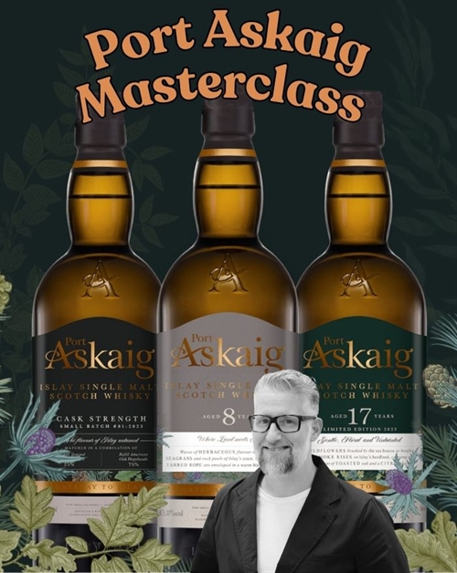 Masterclass Elixir Distillers Port Askaig kl 16.00 Sydbank Arena 1. marts 2025 PRINT SELV