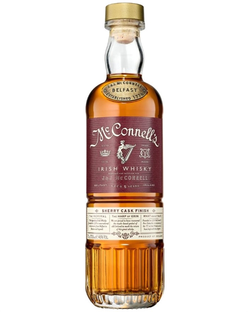 McConnells Sherry Cask Finish Irish Whisky Blended Irsk Whiskey 70 cl