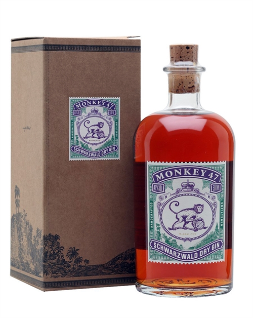 Monkey 47 Barrel Cut Schwarzwald Dry Gin Tyskland 50 cl 47%