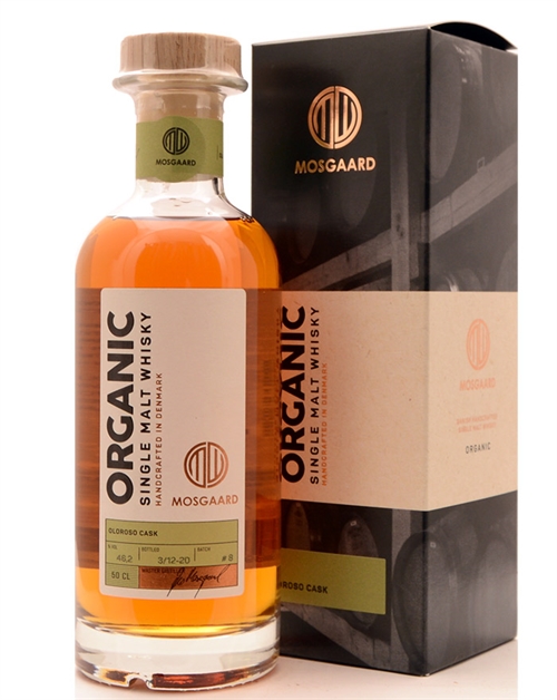 Mosgaard Edition No 8 Oloroso Cask Økologisk Single Malt Dansk Whisky 50 cl 46,2%