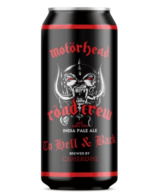 Motörhead øl Road Crew To Hell & Back Beer Can IPA 500 ml 6%