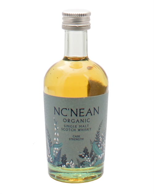 Ncnean Miniature Cask Strength Økologisk Highland Single Malt Scotch Whisky 59%