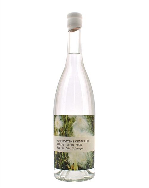 Norrbottens Destilleri Fusion 004 Schnaps Svensk Akvavit 70 cl 38%