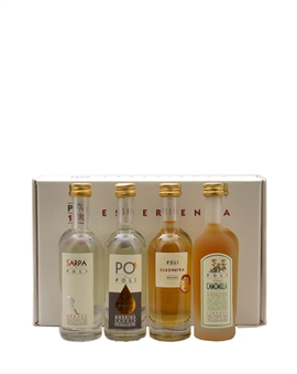 Poli Esperienza Mignon Grappa Smagesæt 4x5cl 30-40%