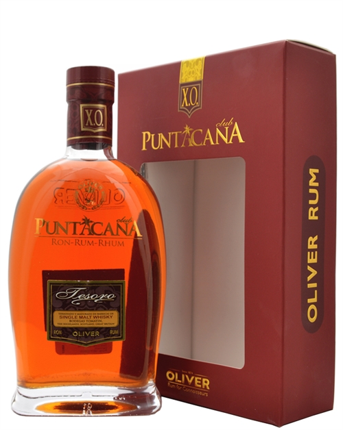 Puntacana Tesoro XO Tomatin Cask Dominikanske Republik Rom 70 cl 38% - Gammel Version