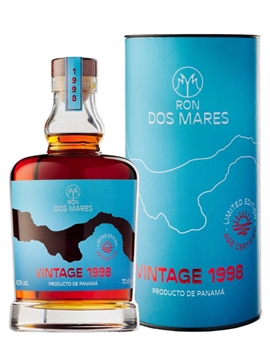 Ron Dos Mares 1998 Vintage Limited Edition 26 år Panama Rom 70 cl 47,2%