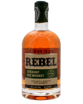 Rebel Yell 90 Proof Straight Rye Whiskey 70 cl 45%