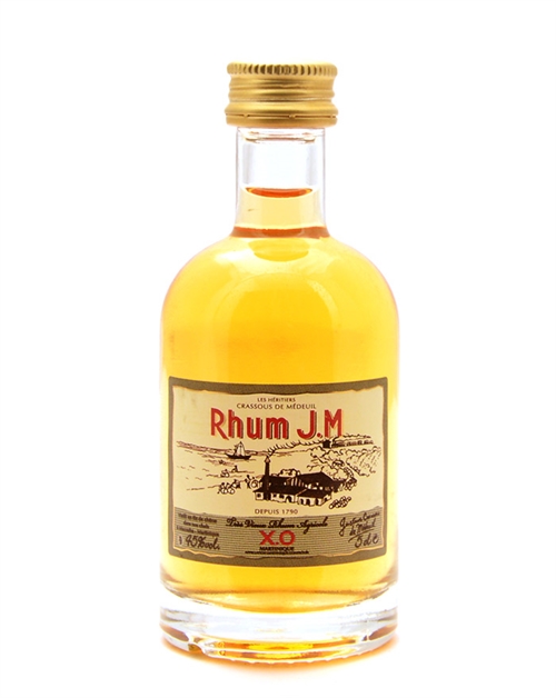 Rhum JM Minature Tres Vieux XO Martinique Agricole Rom 5 cl 45%