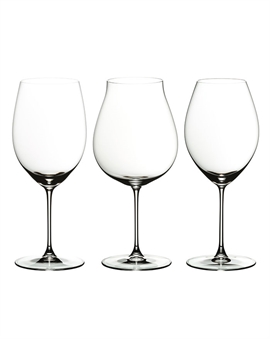 Riedel Veritas Rødvin Tasting Set 5449/74 - 3 stk.