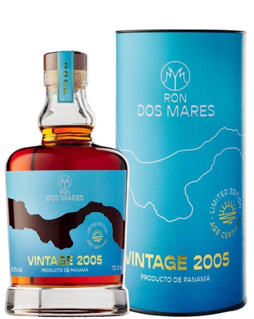 Ron Dos Mares 2005 Vintage Limited Edition 19 år Panama Rom 70 cl 46,5%