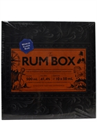 The Rum Box Blå Edition Miniature Gavesæt Spirit Drink 10x5 cl 41,4%